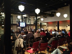 Crowd at the Raleigh SEO Meetup at Centerline Digital
